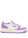 Autry Medalist Low-top Sneakers In Purple
