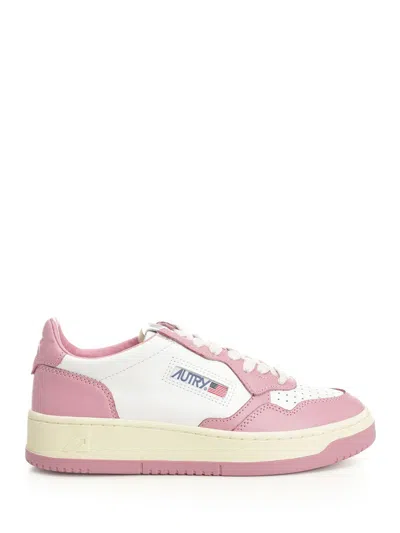 Autry Medalist Low Sneakers Rose In Pink