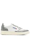 Autry Medalist Low Leather Sneakers In White
