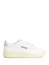 Autry Medalist Low Sneakers Silver In Multi