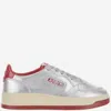 Autry Medalist Low Sneakers In Silver
