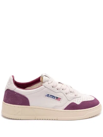 Autry Medalist Low Sneakers In Weiss