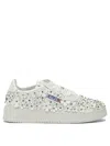 Autry Medalist Low In White