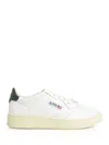 Autry White Sneakers With Smooth Leather Upper In White