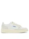 Autry Multicolor Leather Medalist Sneakers In White