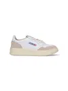Autry Medalist Low Low-top Leather Sneakers In White