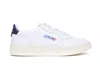 Autry Black And White Leather Sneakers In White