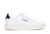 Autry Black And White Leather Sneakers In White