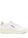 Autry Low-top White Sneakers With Retro-inspired Design In White