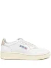 Autry Low-top White Sneakers With Retro-inspired Design In White