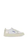 Autry Medalist Leather Low-top Sneakers In White