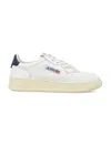 Autry "medalist Low" Leather Sneakers Shoes In White