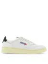 Autry White Sneakers With Smooth Leather Upper In White