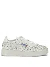 Autry "medalist Low Blooming" Sneaker In White