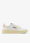 Autry Medalist Aulw Ll26 Sneakers Woman Whire And Pink In White