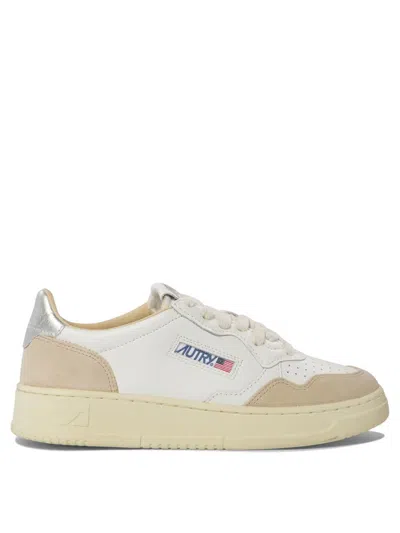 Autry Edalist Low Leather Sneakers In White