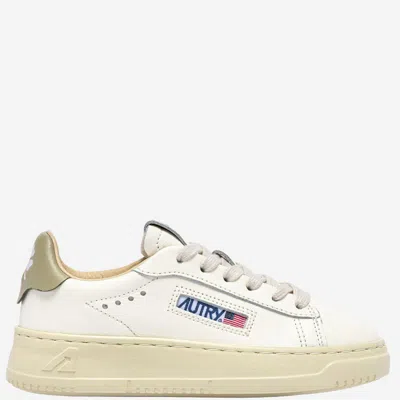 Autry Kids' Medalist Low Sneakers In White