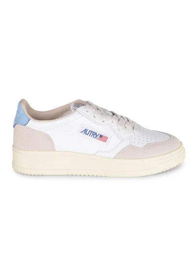 Autry White Medalist Low Ls12 Sneakers