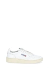 Autry Medalist Low Leat Leat In White