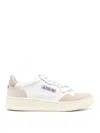 Autry Medalist Low Low-top Leather Sneakers In White