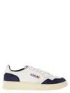 Autry Medalist Sneakers In White And Blue Leather In Multi