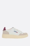 Autry 'medalist' White Low Top Sneakers With Logo Patch On Tongue And Side In White/neutrals