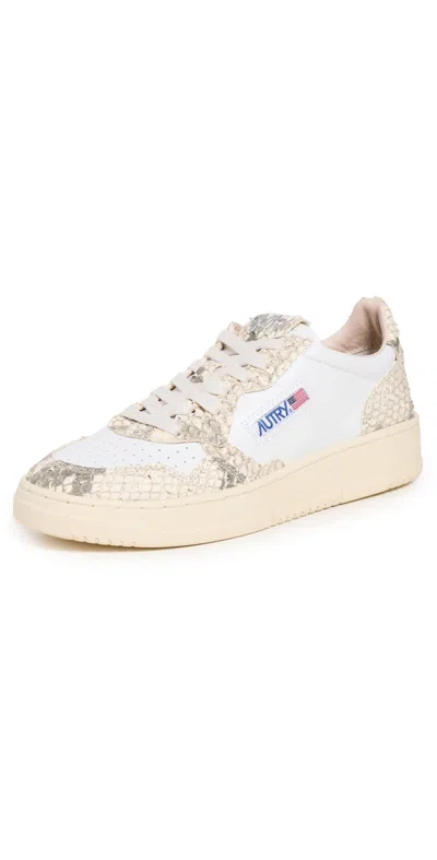 Autry Medalist Low Sneakers Wht/diamond