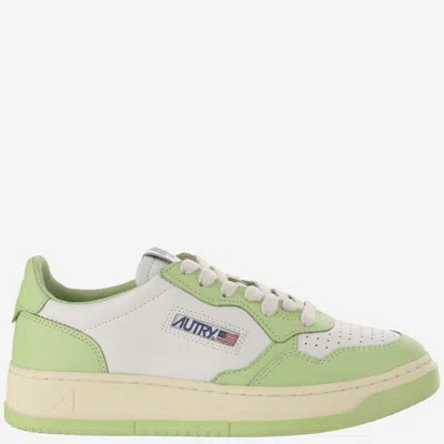 Autry Medalist Low Leather Sneakers In Multi