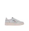 Autry Medalist Low Sue Scrap Wht Pinktint In Gray