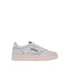 Autry Medalist Low Sue Scrap Wht Pinktint In Gray