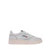 Autry Medalist Low Sue Scrap Wht Pinktint Sneakers In White