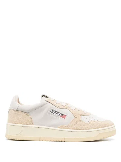 Autry Medalist Low Suede Sneakers In Multicoloured