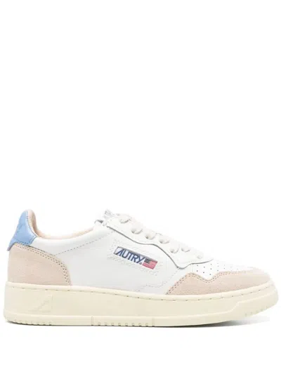 AUTRY AUTRY "MEDALIST LOW" SUEDE SNEAKERS SHOES