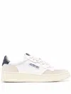 Autry Medialist Low Leather Sneakers In White