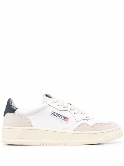 AUTRY AUTRY "MEDALIST LOW" SUEDE SNEAKERS SHOES