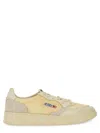 Autry Medalist Low Super Vintage Sneakers In Beige