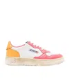 Autry Women's Medalist Super Vintage Low Sneakers In Marigold In Nude