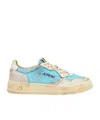 Autry Medalist Low Super Vintage Sneakers In Nude