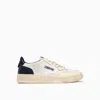 Autry Medalist Low Super Vintage Sneakers In White-black