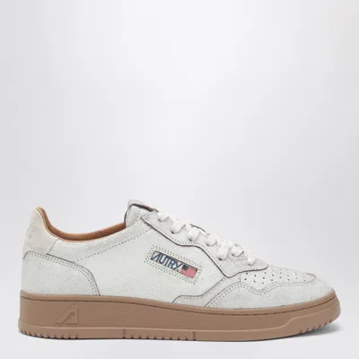 AUTRY AUTRY MEDALIST LOW SUPER VINTAGE SNEAKERS WHITE/TOBACCO