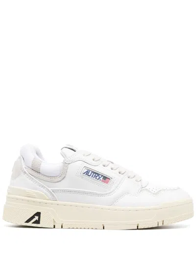 AUTRY MEDALIST LOW-TOP LEATHER SNEAKERS