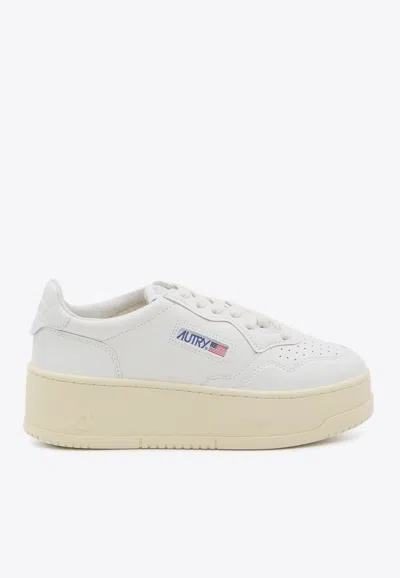 AUTRY MEDALIST LOW-TOP PLATFORM SNEAKERS