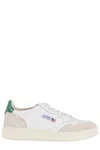Autry Low Medalist Leather Sneakers In White