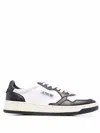 Autry Classic White Sneakers With Leather Detailing