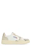 Autry Medalist Low-top Sneakers Leather Inserts In Multi