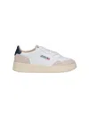 Autry Medalist Low Sneakers In Leather And Suede