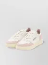 Autry Medalist Low-top Sneakers With Goat Leather In Multi