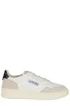 Autry Leather Medalist Low Sneakers In White
