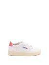 Autry Medialist Low Leather Sneakers In White
