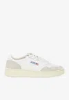 Autry White Leather Sneakers In White